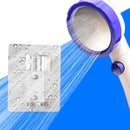 2x Free Punching Space Aluminum Shower Base Without Hooks Adjustable Ba SSC