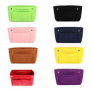 Multifunction Handbag Organizer Purse Insert Bag Felt Fabric Hot Cosmetic Bag df