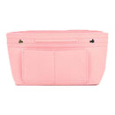 Multifunction Handbag Organizer Purse Insert Bag Felt Fabric Hot Cosmetic Bag df
