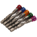 5pcs Magnetic Screw Driver Bit 65mm Screwdriver Bits Drill Set S2 Alloy OQO MWW