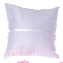 Cotton Linen Bowknot Ring Bearer Pillow Cushion Wedding Ceremony Party Decor