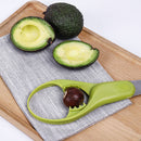 3 In 1 Fruit Cutter Stainless Steel Open Avocado Slicer Enucleate Core R DHX