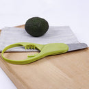 3 In 1 Fruit Cutter Stainless Steel Open Avocado Slicer Enucleate Core R DHX