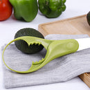3 In 1 Fruit Cutter Stainless Steel Open Avocado Slicer Enucleate Core R DHX