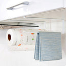 Storage Rack Hanger Paper Towel Kitchen Under Cupboard Roll Holder Unit ZET