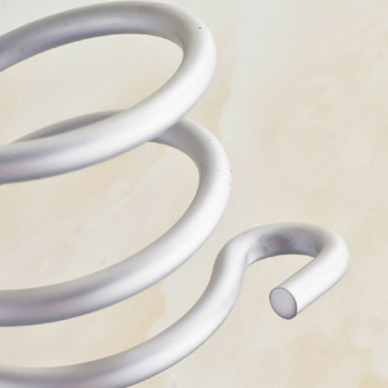 Wall Mounted Hair Dryer Holder Rack Space Aluminum Bathroom Stand Shelf DJL