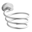 Wall Mounted Hair Dryer Holder Rack Space Aluminum Bathroom Stand Shelf DJL