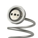 Wall Mounted Hair Dryer Holder Rack Space Aluminum Bathroom Stand Shelf DJL