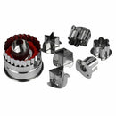 7pcs Stainless Steel Biscuit Pastry Cookie Cutter Cake Decor Baking Mould