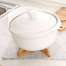 3pcs Bamboo Foldable Non-slip Heat Resistant Pan Holder Mat Pad For Kitchen FDS