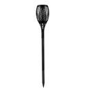 True Flame Solar Torch Light Warm White LED Flicker Stake Outdoor Garden Lamp