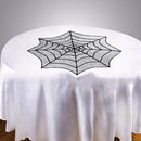 30" Halloween Octagon Creepy Spiderweb Table Runner Tablecloth Cover Party Ym