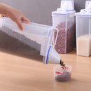 Clear Large Capacity Dry Food Container Durable Cereal Storage Box