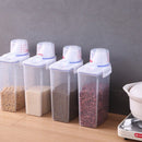 Clear Large Capacity Dry Food Container Durable Cereal Storage Box IYG UYX