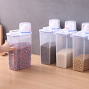 Clear Large Capacity Dry Food Container Durable Cereal Storage Box