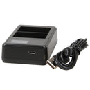 LP-E6 Battery LCD DUAL Charger For Canon EOS 5D Mark II III EOS 70D 7D