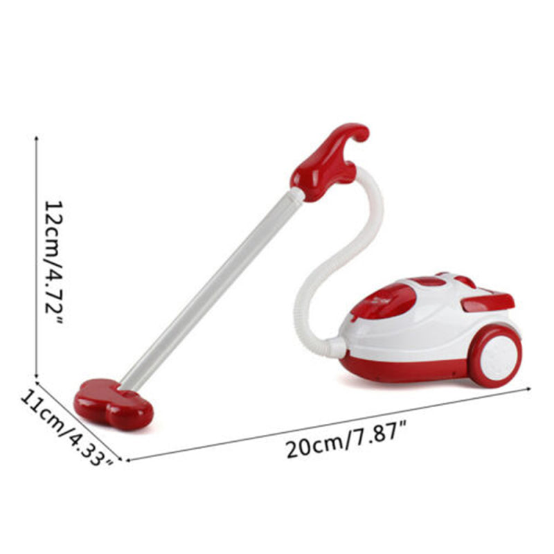 Simulation Pretend Play Electric Vacuum Cleaner Children Home Funny Toys GRM