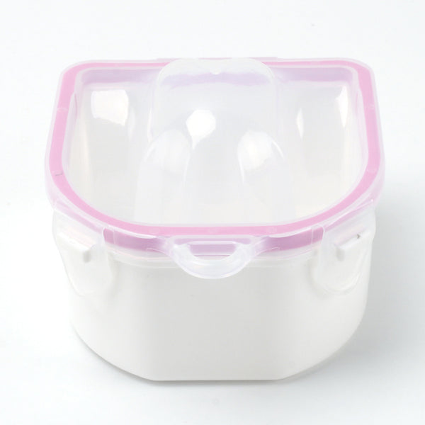 Nail Art Tip Remover Manicure Tool Bowl Resist Acetone Nail Soak Off Acrylic