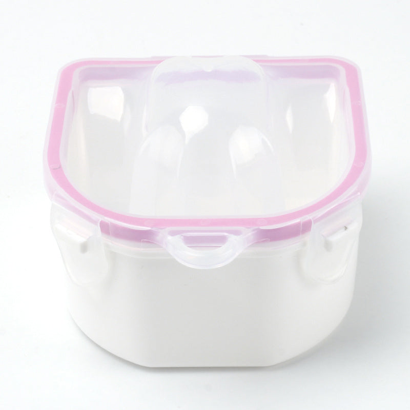 Nail Art Tip Remover Manicure Tool Bowl Resist Acetone Nail Soak Off Acrylic