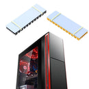 Black Aluminum Cooling Heat Sink with Thermal Pad For M.2 NGFF NVMe PC EOG