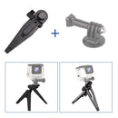 Folding Tripod Stand For Gopro Camera Cellphone Camcorder Black Portab EZD