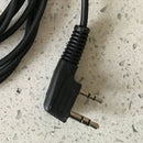 2 Pin Orifice K Head Male to Female Extension Cord Earphones Cable Walking GFQ