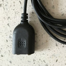 2 Pin Orifice K Head Male to Female Extension Cord Earphones Cable Walking GFQ
