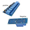 8-way Relay Module 12V with Optocoupler Isolation Supports High Low Tri QHU