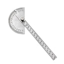 Rotary Measuring 180 Degree Tool Stainless Steel Protractor Ruler Angle Finder