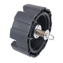 Outboard Engine Oil Tank Cap with Thread for Marine Fishing Boat Yacht Black