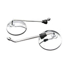 2pcs Universal Motorbike Scooter Moped 8 mm Rearview Mirror for Dirt Bike TLJ