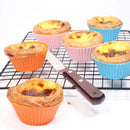 12 Silicone Cupcake Liner Holders Bake Muffin Dessert Baking Chocolate Cups Mold