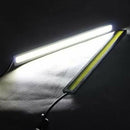 Waterproof 12PCS 12V White DRL COB LED Strip Light Bar For Camping Cara RXM