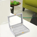 Compartments Earring Storage Case Velvet Jewelry Box Rings Organizer With Lid