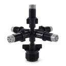 5-Head Adjustable Garden Spray Nozzle Greenhouse Automatic Sprinkler Adapters
