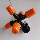 5-Head Adjustable Garden Spray Nozzle Greenhouse Automatic Sprinkler Adapters