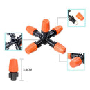 5-Head Adjustable Garden Spray Nozzle Greenhouse Automatic Sprinkler Adapters