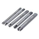 5 Teile / satz Gebrochene Tap Extractor Removal Tool Kits Schraubenausdreher HSS