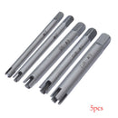 5 Teile / satz Gebrochene Tap Extractor Removal Tool Kits Schraubenausdreher HSS