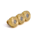 5x Brass Low Pressure Water Fog Mist Nozzle Misting Spray Sprinkler Head qwe