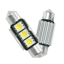 2 CANBUS NO ERROR 3 SMD LED Interior Bulb Light 36mm sgg HVH