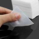 Cotton 900Pcs Nail Art Wipes Paper Pad Gel Acrylic Tips Polish Remover QGU