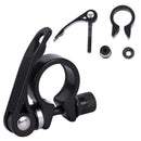 Black Bicycles Cycle Mountain Bikes Aluminum Alloy Seatpost Seat Post Clamp New