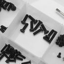 132pcs Brass Computer PC HDD Screw Standoff Set Kit For Motherboard Fan SSD
