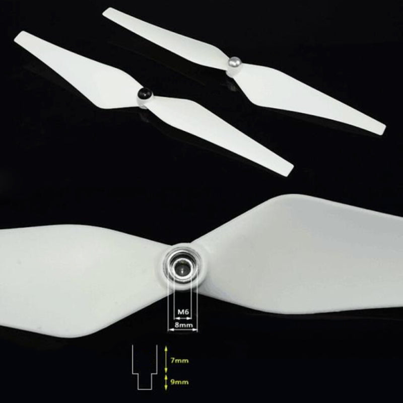 8x 9450 Self Locking Propeller 9.4x5 for DJI Phantom 2 3 PRO Adv Stand KPU
