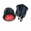 New Mini Rocker Switch Round Car Auto Boat 2 Pin SPST Power ON-OFF 12V 125 NFX