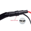 12V / 24V Waterproof Power Adapter Motorcycle Marine Car Cigarette Lighter WKD