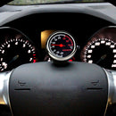 Mini Auto Car Quartz Hygrometer Time Clock Temperature Thermometer