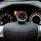 Mini Auto Car Quartz Hygrometer Time Clock Temperature Thermometer
