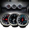 Mini Auto Car Quartz Hygrometer Time Clock Temperature Thermometer